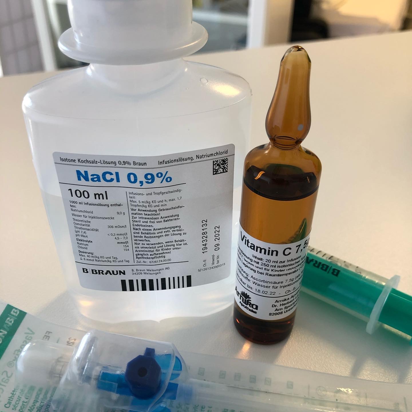 Vitamin C Infusion Privatärztliche Praxis Karsten Erdfelder